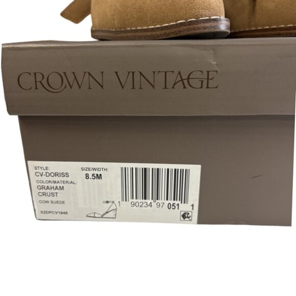 Crown Vintage Doriss Suede Wedges (Size 8.5) - Picture 10 of 11